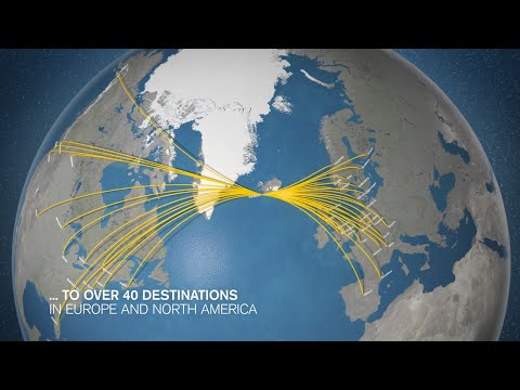 How does the Icelandair Route Network Work?