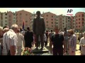 Una estatua en homenaje al hombre que asesino al archiduque francisco fernando causa discordia en bo