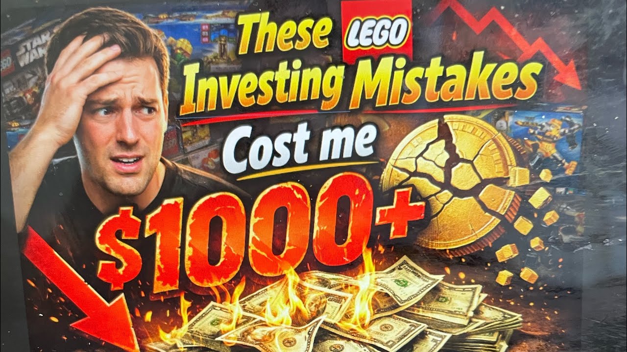 These LEGO Investing Mistakes Cost me $1000+