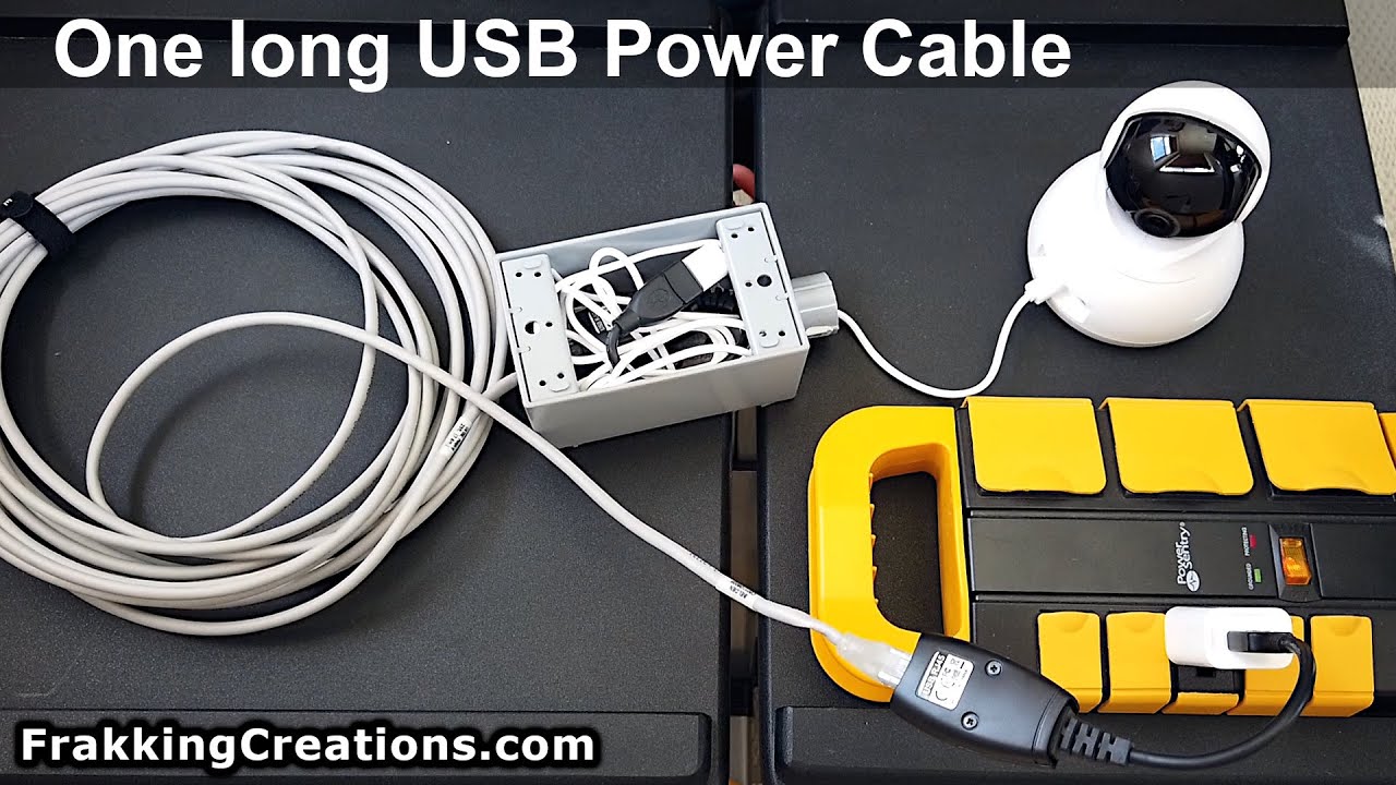 Cat 5 And Power Extension Two-in-one Cable, CCTV Cable, Ethernet