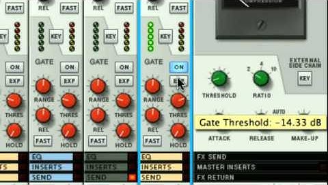 Gating and Sidechaining in Reason - Reason Courses Level 2 Sample Module