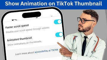 How to show animation on tiktok thumbnail l How to show motion on tiktok profile videos