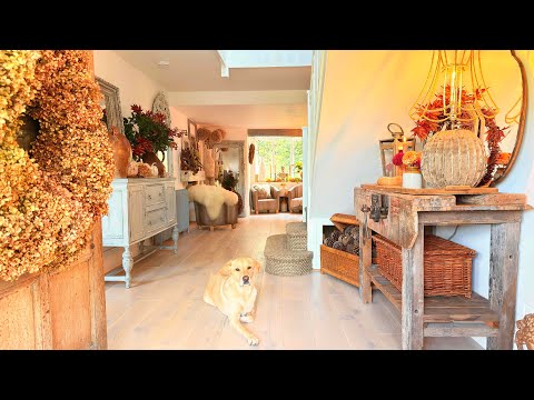 Fall ENTRYWAY Decorating Ideas 🍂 Front Porch & Hallway