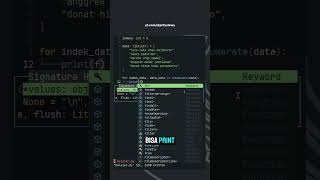 one way to show indexing looping #coding #python