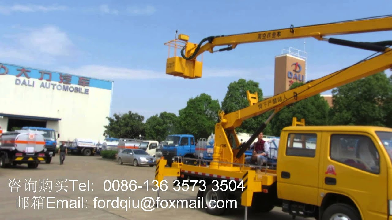 platform truck aerial working truck high altitude truck wechat/whatsapp/viber:86-13635733504