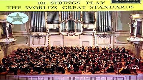 101 Strings ‎– Play The Worlds Great Standards GMB