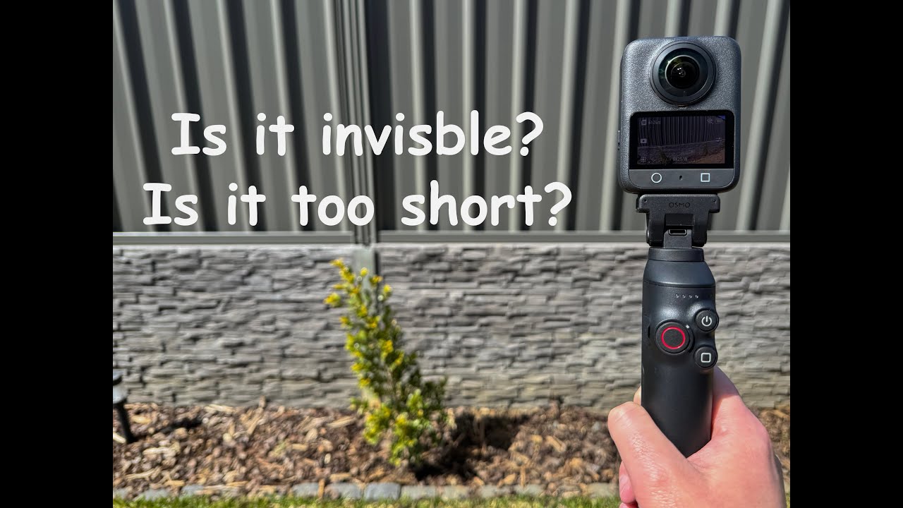 🎥 DJI Osmo360 Battery Extension Rod - Too short for vlogging? Does It really stay invisible? — Video review, click xem trên YouTube