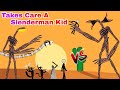 Siren Head vs Cartoon Cat, Cartoon Dog, Granny, Slenderman Takes Care A Kid [Dc2]