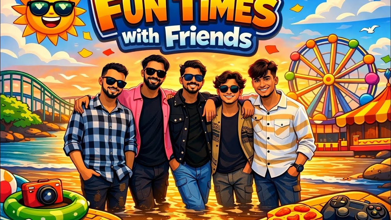 মেলায় বন্ধুের সাথে কিছু সময় fun times with friends 