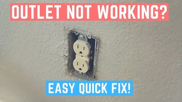 No Power to Light or Outlet? Fix in 20 seconds — Check Breaker!