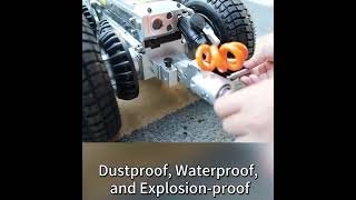 SROD S190DHD Pipeline Inspection Robot Demo