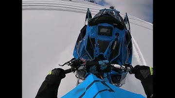 Box y snowmobiling with Polaris 850 on 6lbs of silber boost