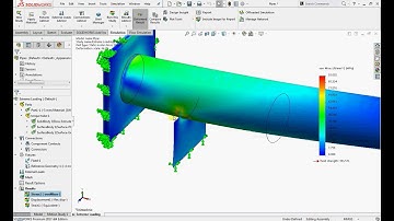 Solidworks Simulation-Edge weld connectors
