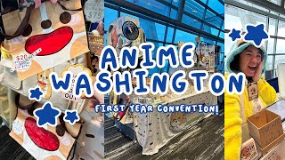 Anime Washington | Is a First Year Con worth it?! | Single Sploot Artist Alley Vlog