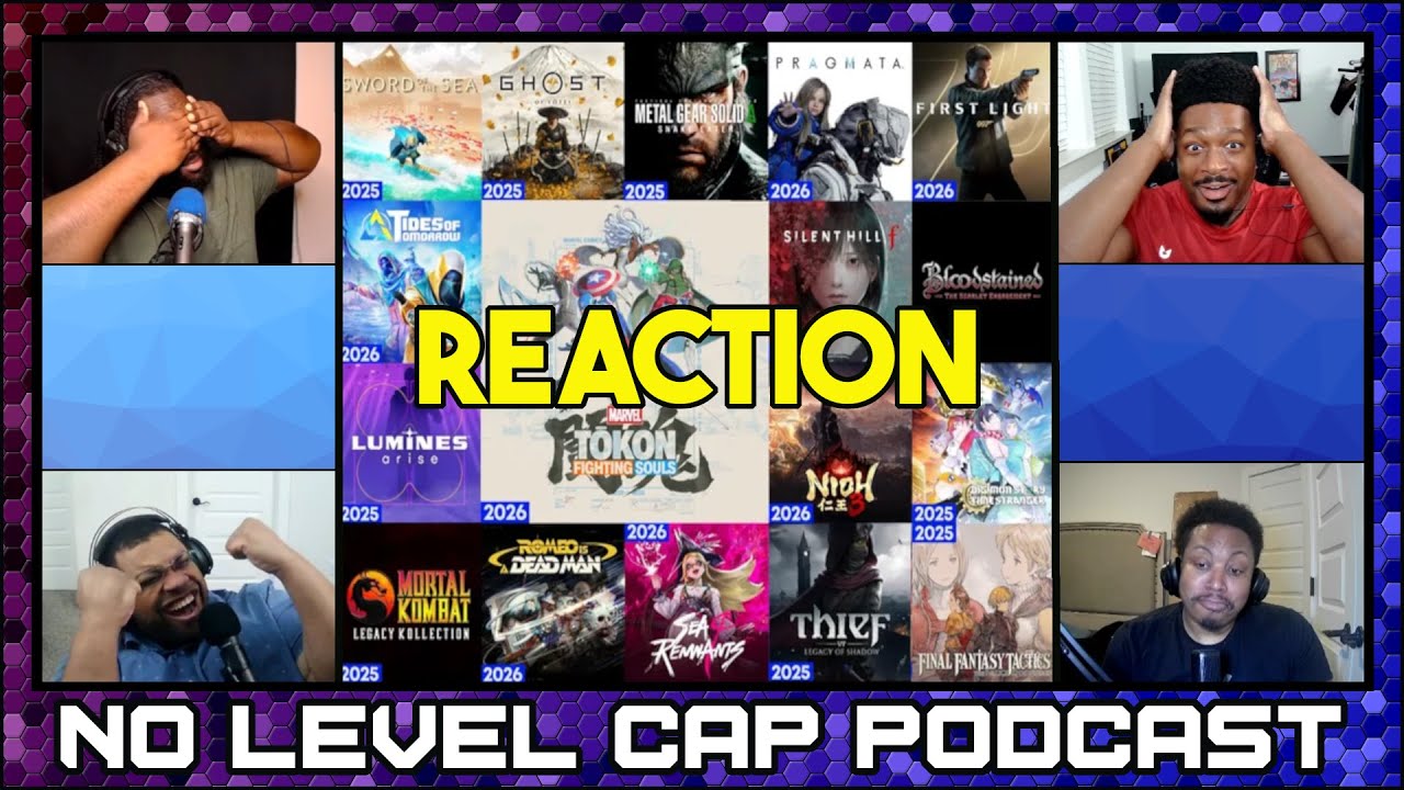 No Level Cap REACTS: Playstation State of Play June 4, 2025
