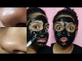 DIY MASK | CHARCOAL PEEL OFF MASK TO REMOVE BLACKHEADS & WHITE HEADS | GET SMOOTH SKIN | MALAYALAM