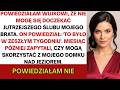 Mój brat nie zaprosił mnie na swój ślub Miesiąc później poprosił o użycie mojego domu nad jeziorem…