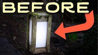 I Made New Garden Lights: This Is A STUNNING Upgrade