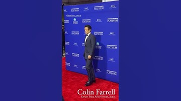 Colin Farrell at the palm springs international film festival red carpet. #colinfarrell