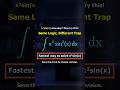 ∫ x² sin²x dx ⚡ Tabular Method Shortcut! #maths #jeeproblems #jee #tricks #AfterClass