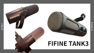 FIFINE TANK3 値段通りのちょうど良いマイク】USBとXLR両方 FIFINE TANK3 値段通りのちょうど良いマイク】USBとXLR両方