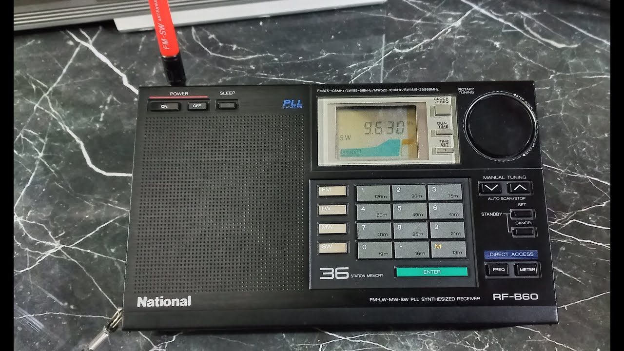 National RF-B60 - YouTube