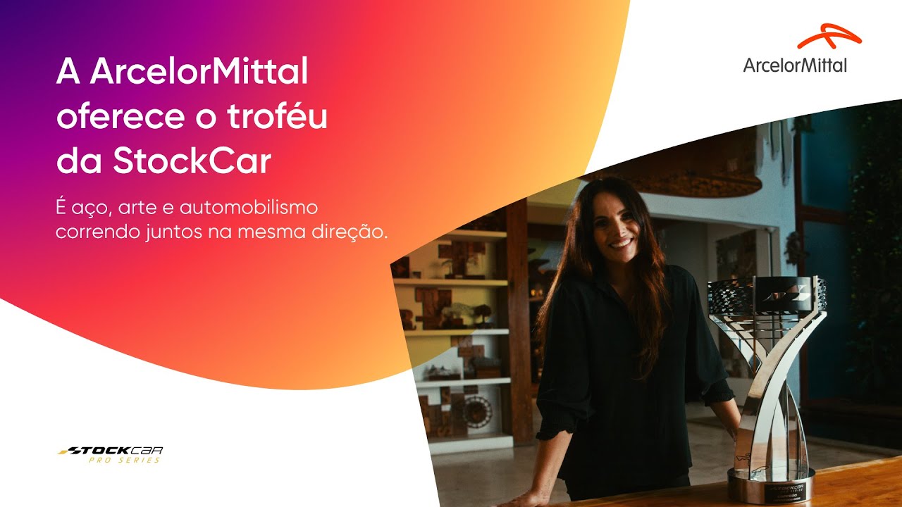 ArcelorMittal Tubarão | Aço, arte e automobilismo: conheça o novo troféu da Stock Car