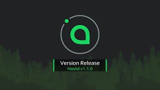 hostd v1.1.0 Release