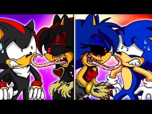 SUPER SONICA KISSES SHADOW! - [Sonic Comic Dub] 