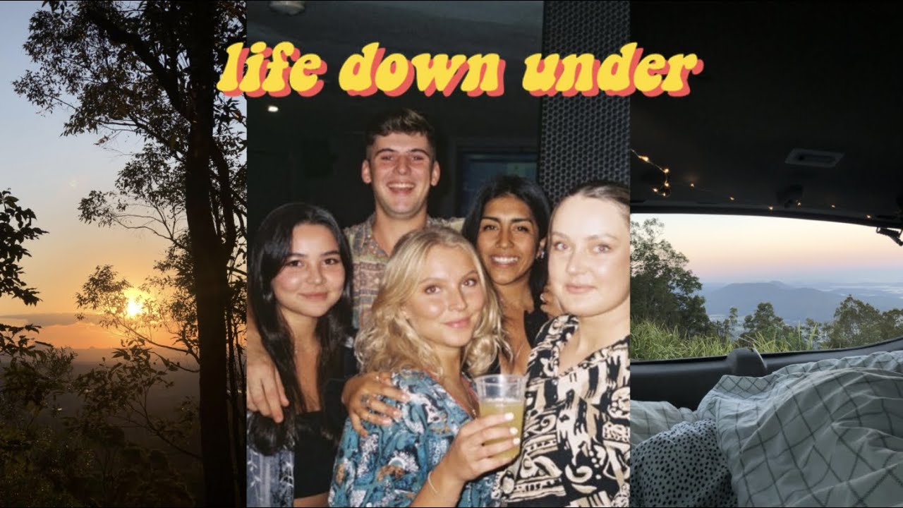 CAMPING IN OUR CAR! Exploring the Gold Coast + trying snacks from all over the world