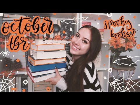 spooky books ?! OCTOBER TBR 🕸👻 🎃