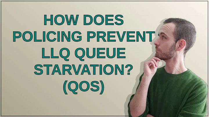 How does policing prevent LLQ queue starvation? (QoS)