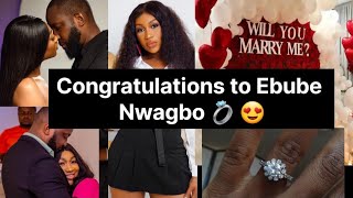 IT'S OFFICIAL AS EBUBE NWAGBO GOT ENGAGED ON HER BIRTHDAY 💍 CONGRATULATIONS AND HAPPY BIRTHDAY