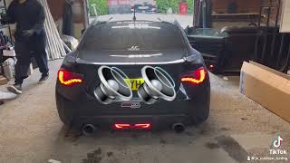 Toyota gt86 in for stage 1 with pops and bangs