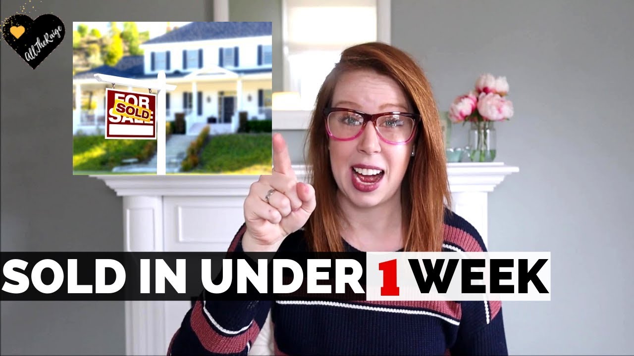 5 STEPS TO SELL YOUR HOUSE IN 7 DAYS OR LESS | ALLTHERAIGE