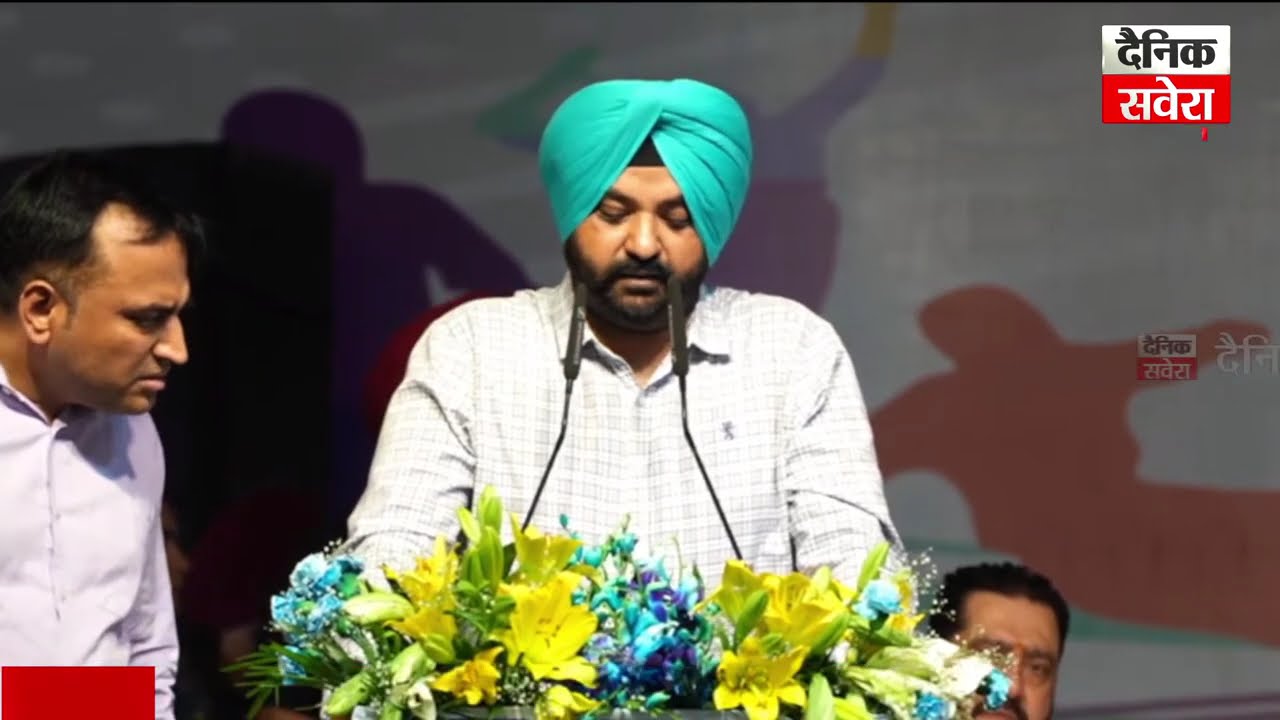 Jalandhar ਤੋਂ Burlton Park Sports Hub ਦੇ ਨੀਂਹ ਪੱਥਰ ਸਮਾਰੋਹ ਦੌਰਾਨ CM Mann ਤੇ Arvind Kejriwal: LIVE