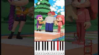 Brawl Stars Rank Up | Steal a Brainrot Animation (@fooshs) - Octave Piano Tutorial