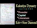 The kakatiya dynasty  ancient history  handwritten notes  lec71  an aspirant 