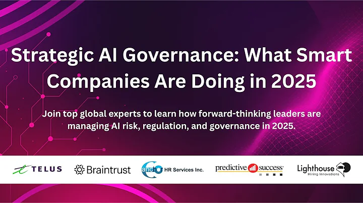 Strategic AI Governance Webinar: What Smart Companies Are Doing in 2025