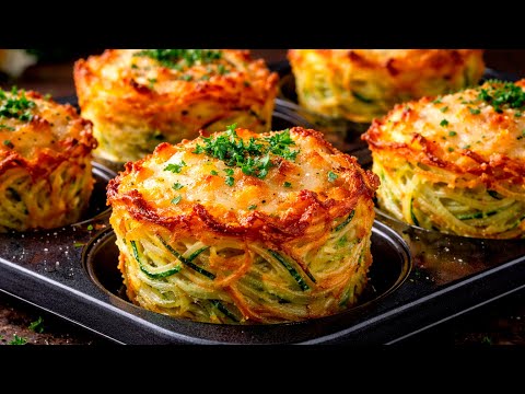 It's so delicious that I cook it 3 times a week! New zucchini recipe!