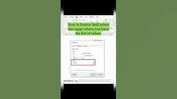 #shorts How to create a Drop Down List