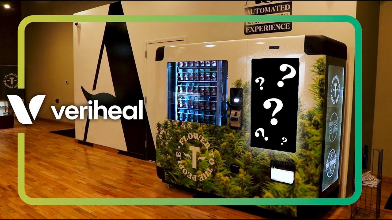 The ONLY Cannabis Vending Machine ON THE MARKET!