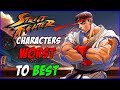 All Street Fighter Characters Ranked Mp3 Song