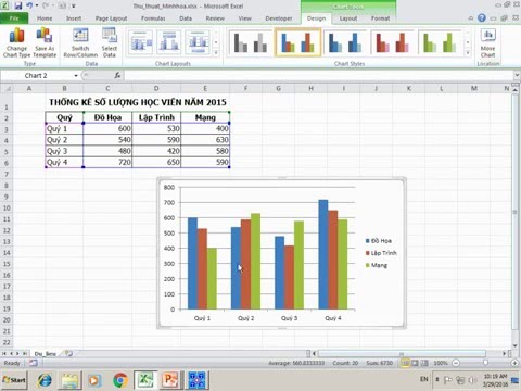 Video: Cách Tạo Biểu đồ Trong Excel