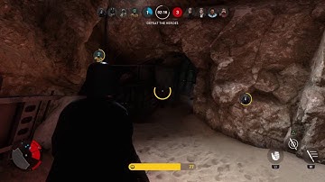 STAR WARS™ Battlefront™: Darth Vader kills two heroes in one lightsaber throw
