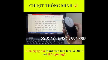 Chuột Máy Tính Thông Minh i-tek - Đánh Văn Bản Bằng Giọng Nói, Dịch Thuật Hơn 100 Ngôn Ngữ