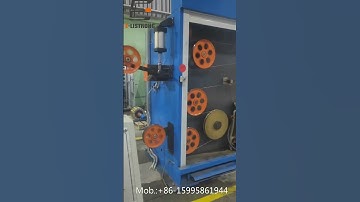 High Speed Brass Rod Breakdown Wire Drawing Machine with Annealer, Model: 9DHT