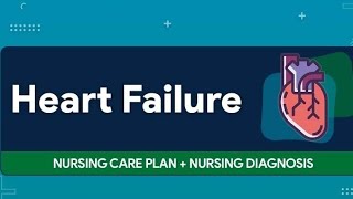 Nursing Care Plan Problems identified for CCF/CHF  (Part1) #nursingstudents