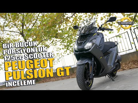 Bir Buçuk Porsiyonluk, 125cc Scooter! Peugeot Pulsion GT İnceleme