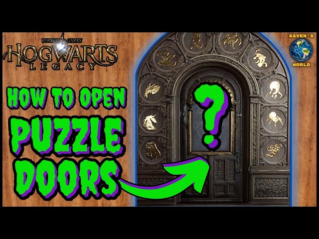 Hogwarts Legacy puzzle doors: how to open the number doors - Video